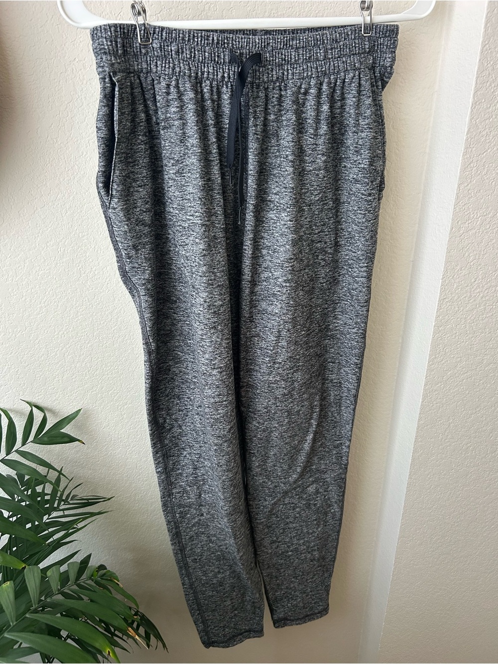 Outdoor Voices Charcoal Heather Drawstring Joggers
